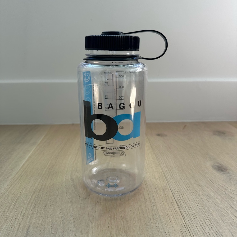 BAGGU San Francisco bart Nalgene water bottle NEW